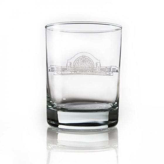 Cincinnati Scene DOF Glasses Gilson's Engraving & Elegant Gifts