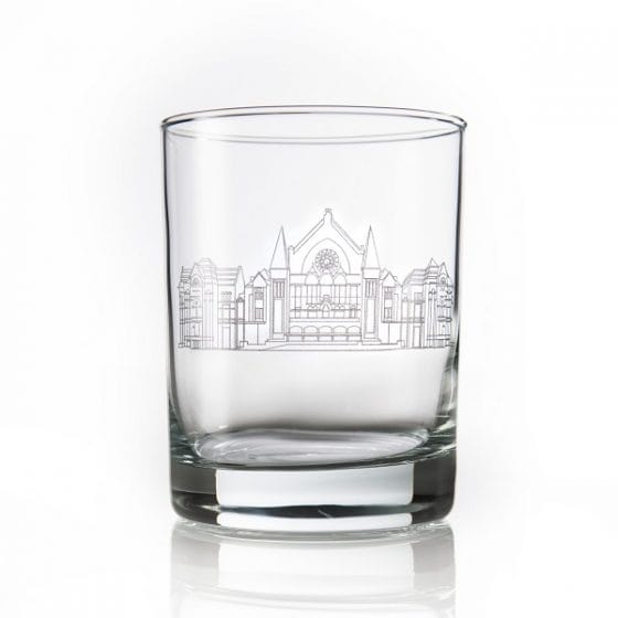 Cincinnati Scene DOF Glasses Gilson's Engraving & Elegant Gifts